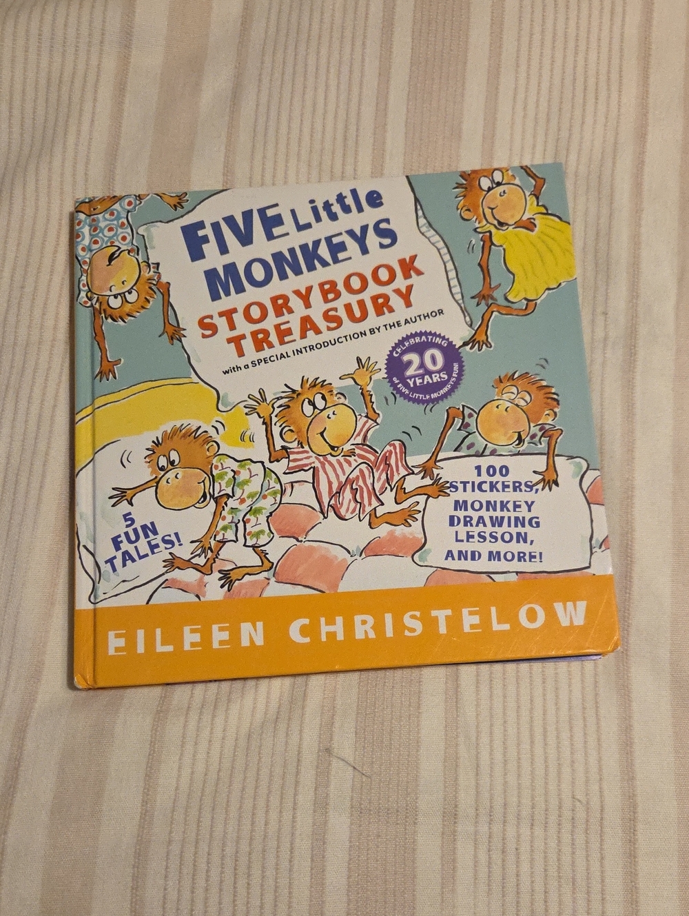 Five Little Monkeys Storybook Treasury - Colorful Kids Picture Book